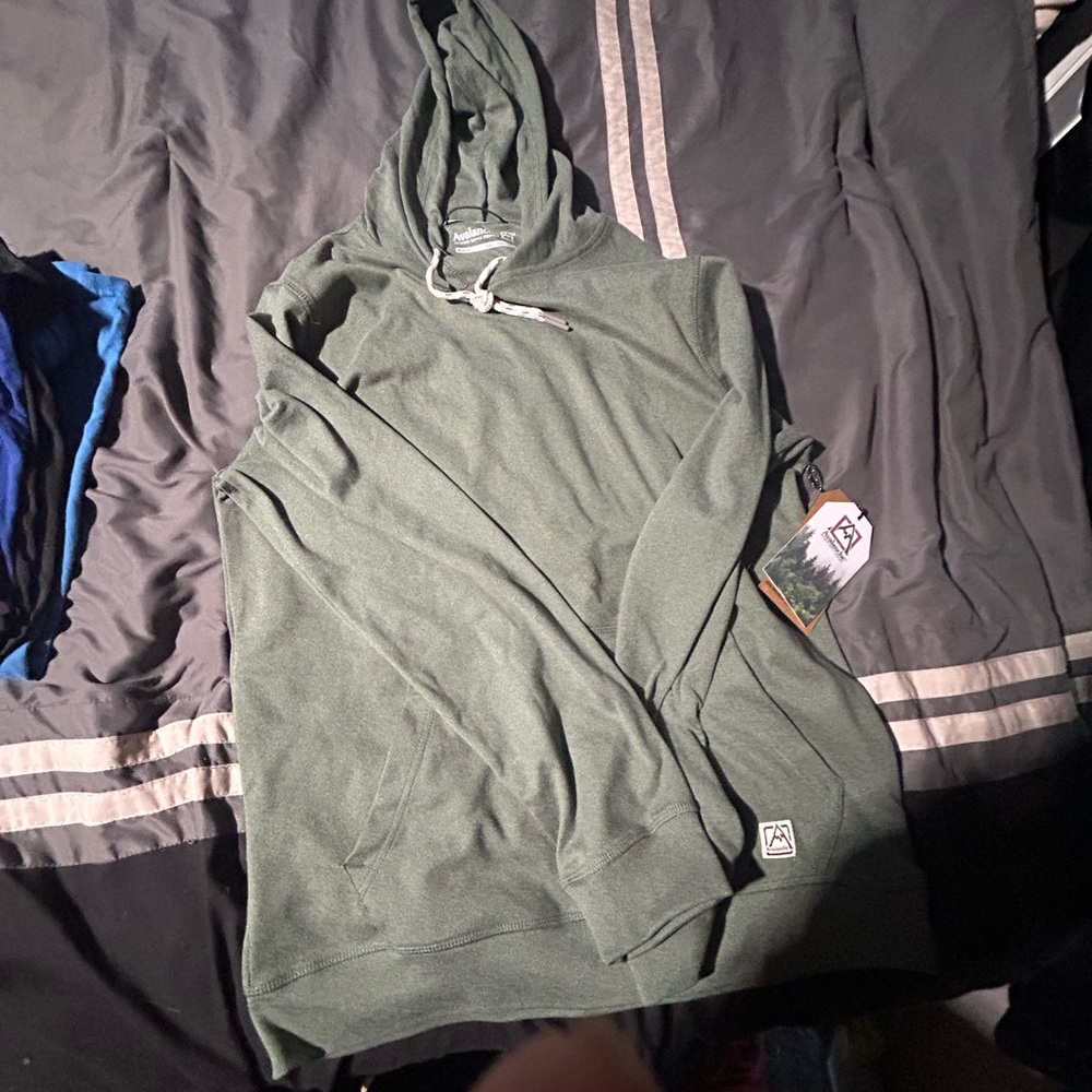 Avalanche Green Sweatshirt Casual Pullover